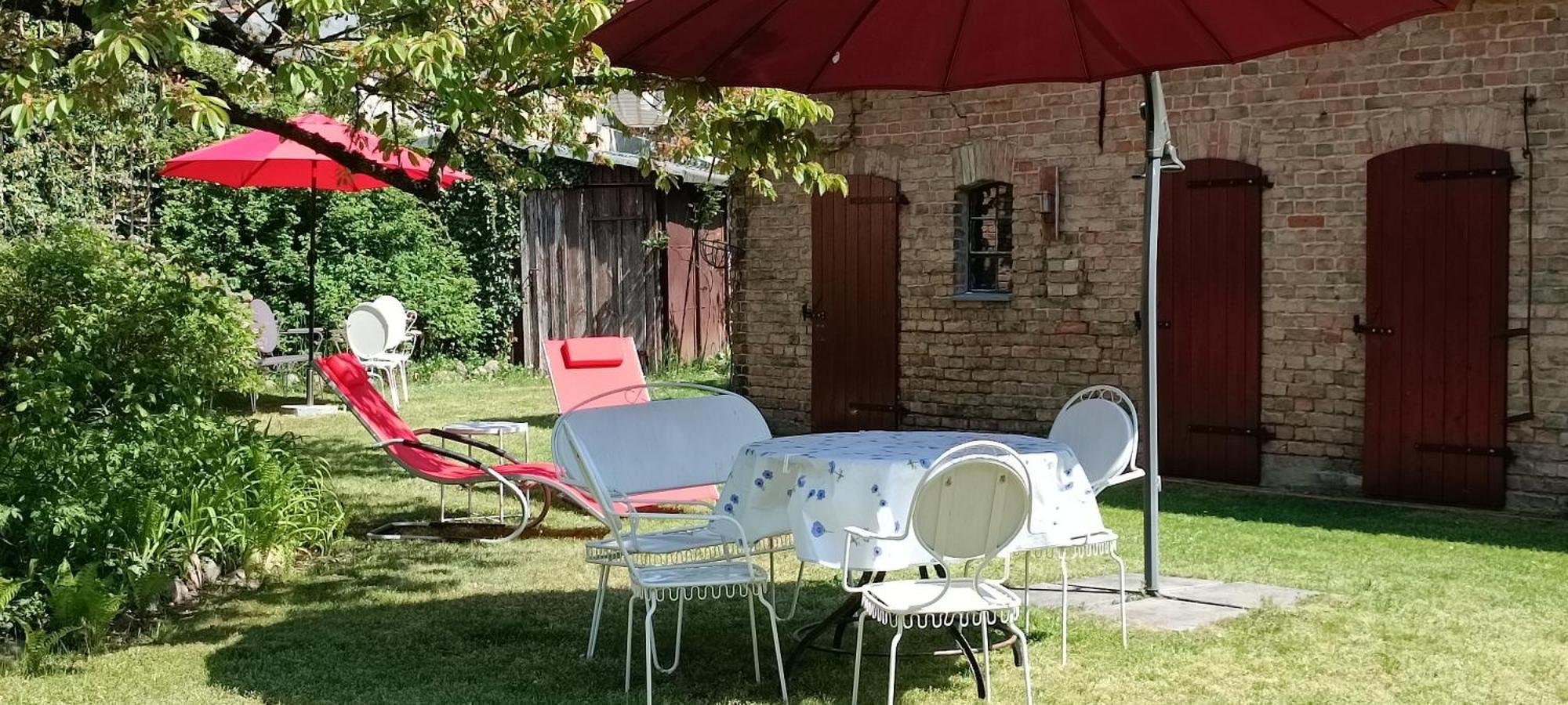 Schlossparkferienwohnungen Rheinsberg Mit Garten Екстер'єр фото